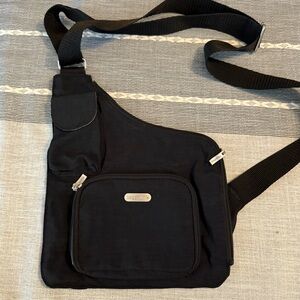 Black Crossbody Sling Bag - Unbranded
